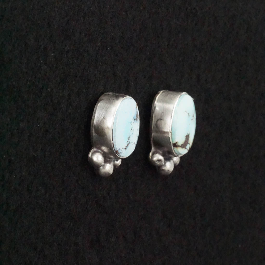 Darrin Livingston Turquoise & Sterling Silver Earrings & Pendant