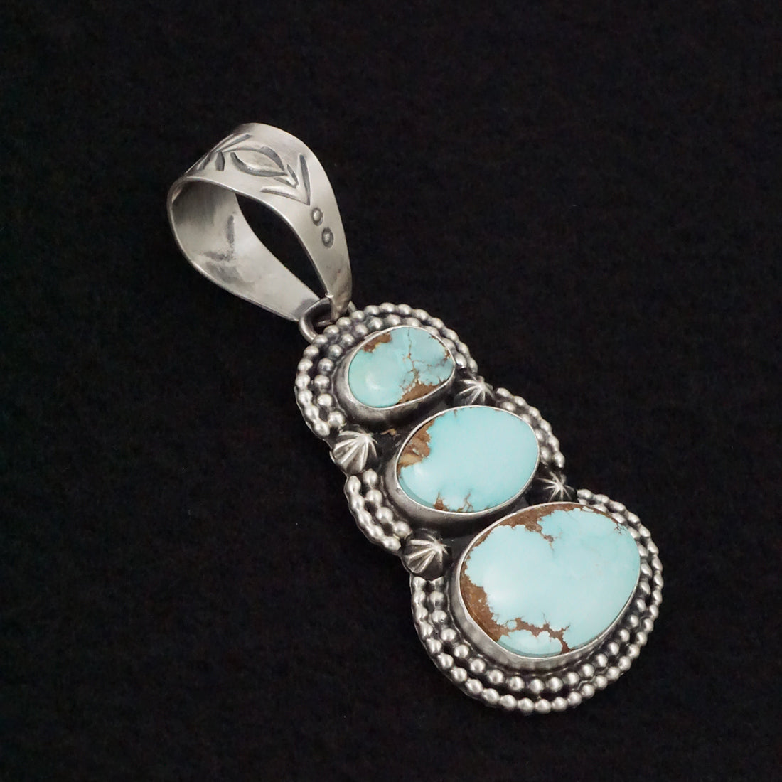 Darrin Livingston Turquoise & Sterling Silver Pendant