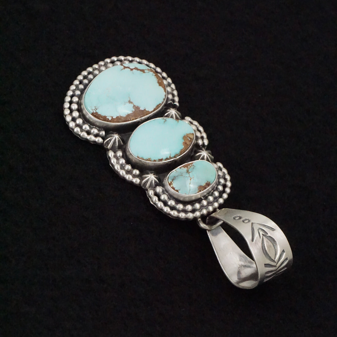 Darrin Livingston Turquoise & Sterling Silver Pendant