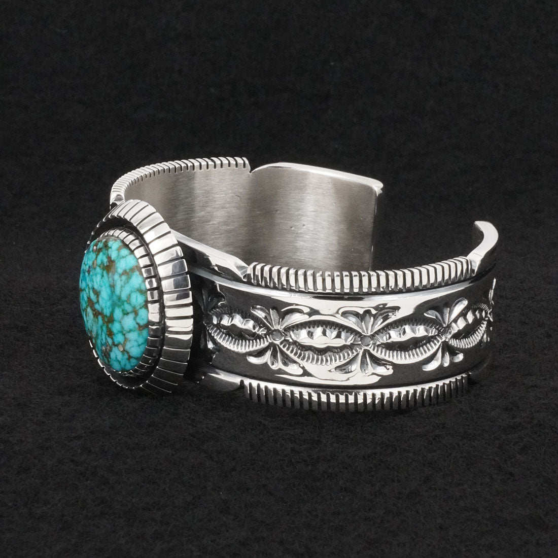 Mark Yazzie Turquoise & Sterling Silver Bracelet