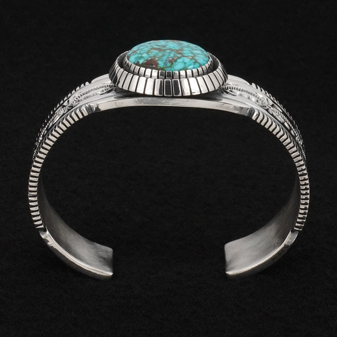 Mark Yazzie Turquoise & Sterling Silver Bracelet