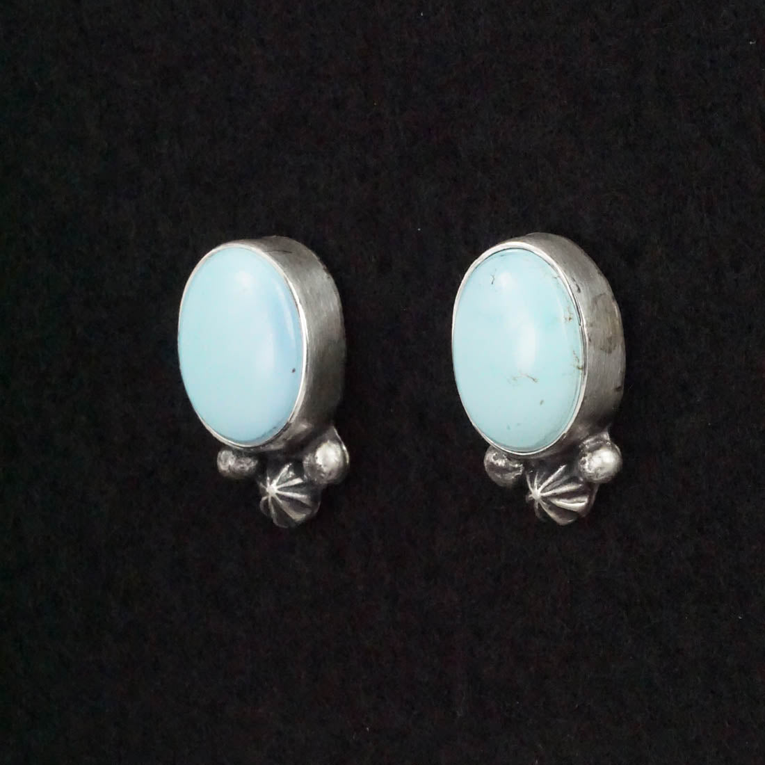 Darrin Livingston Turquoise & Sterling Silver Earrings & Pendant