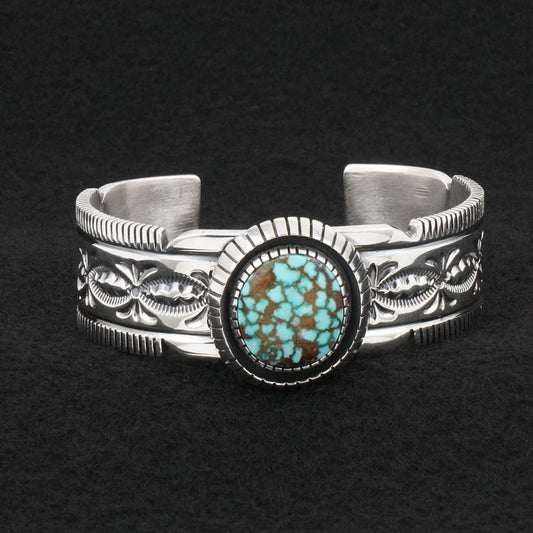 Mark Yazzie Turquoise & Sterling Silver Bracelet