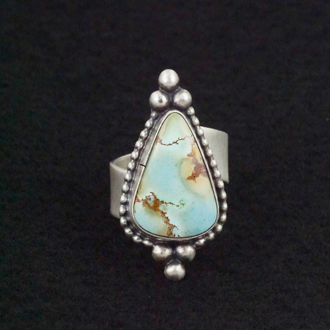 Darrin Livingston Turquoise & Sterling Silver Pendant Set