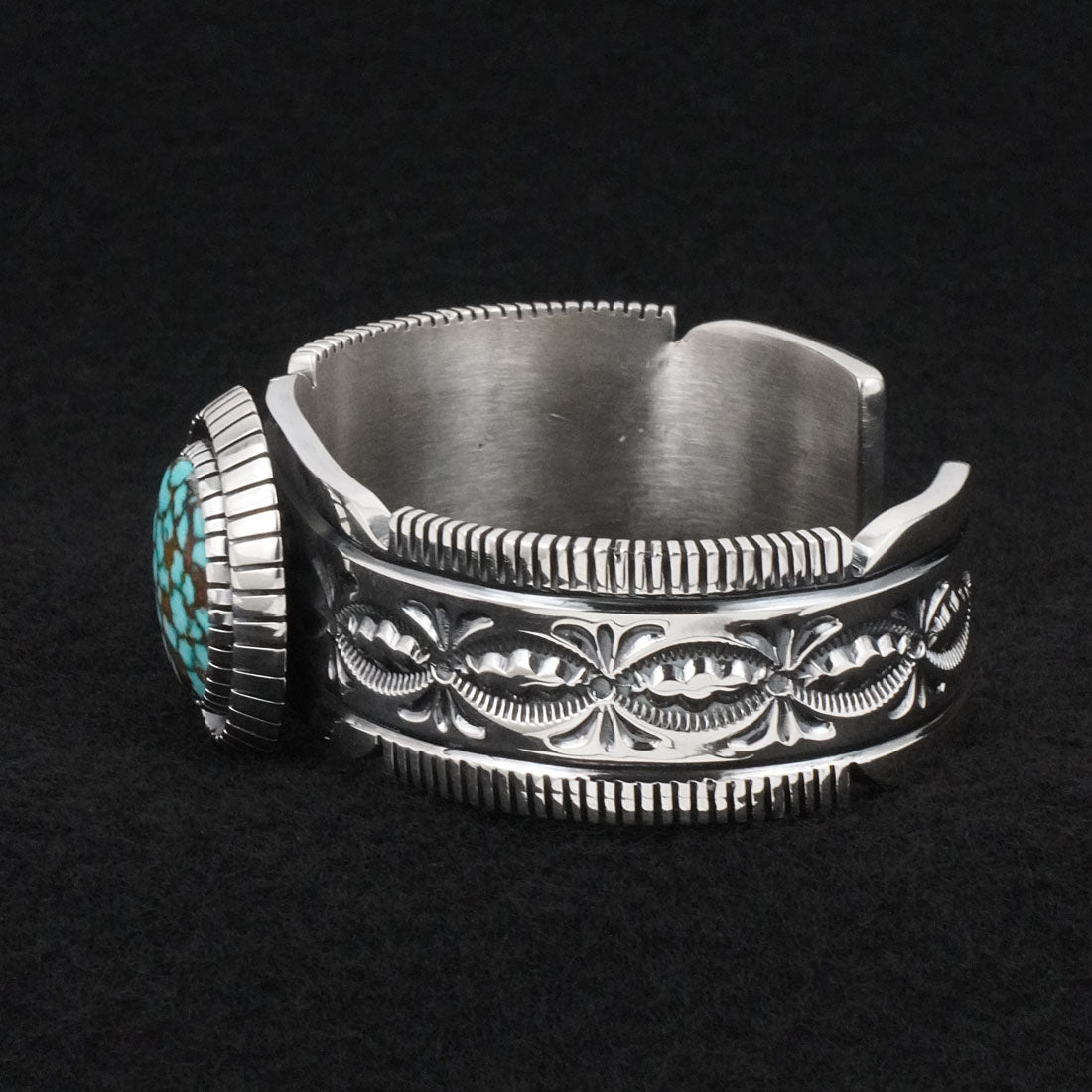 Mark Yazzie Turquoise & Sterling Silver Bracelet