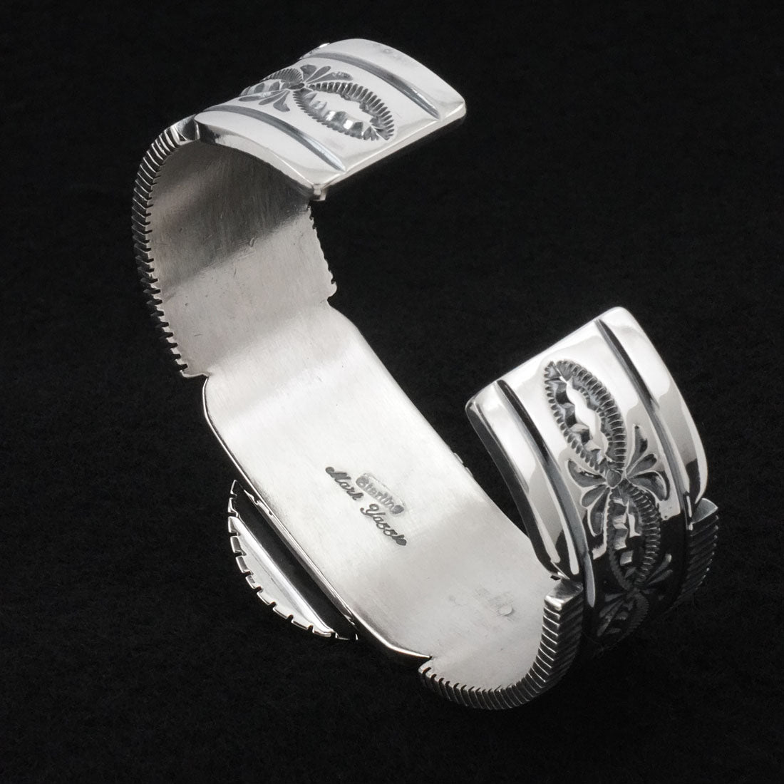 Mark Yazzie Turquoise & Sterling Silver Bracelet