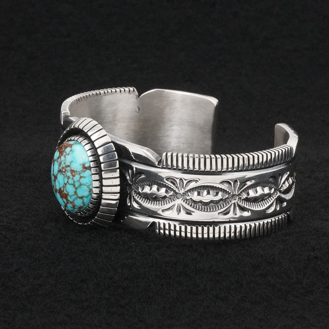 Mark Yazzie Turquoise & Sterling Silver Bracelet