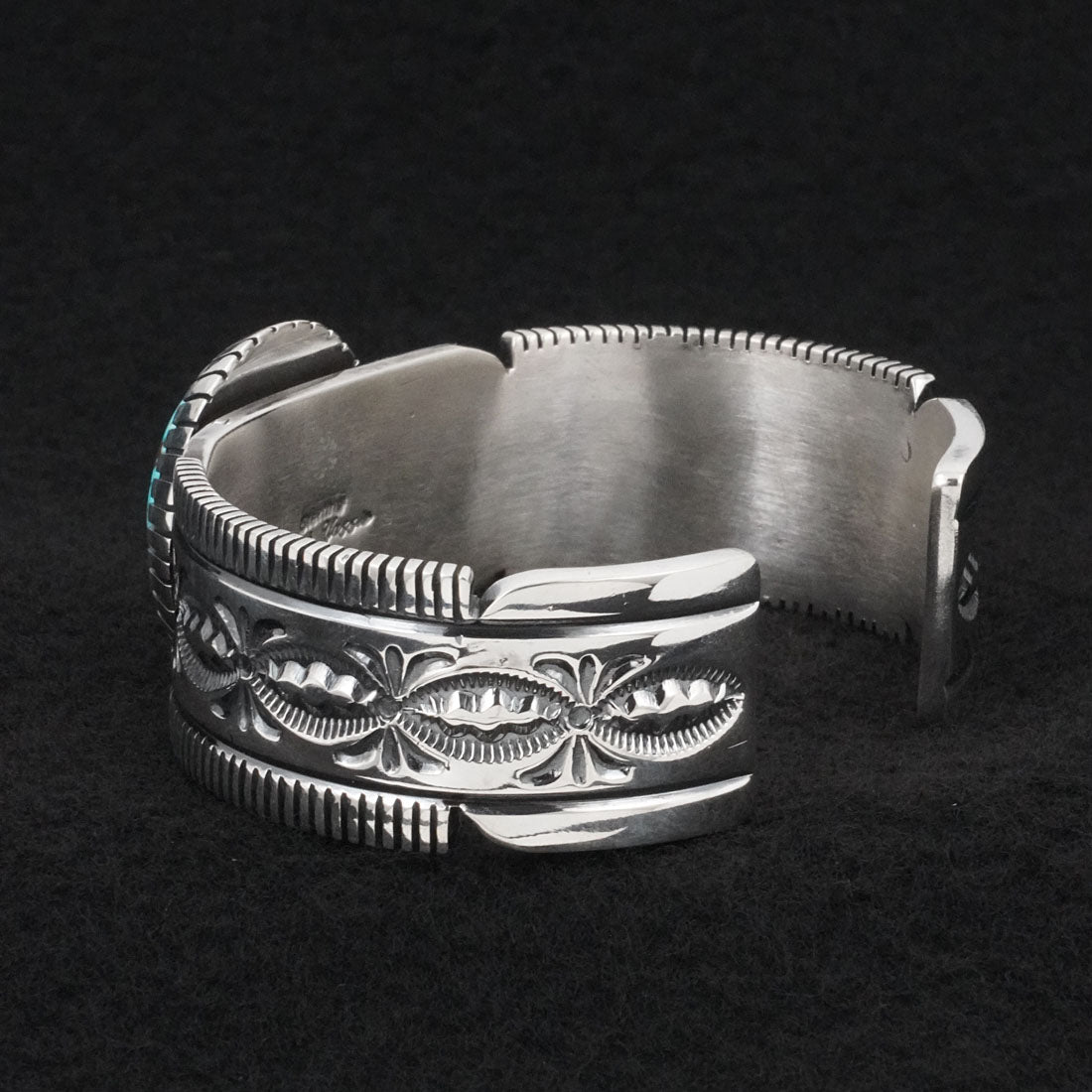 Mark Yazzie Turquoise & Sterling Silver Bracelet