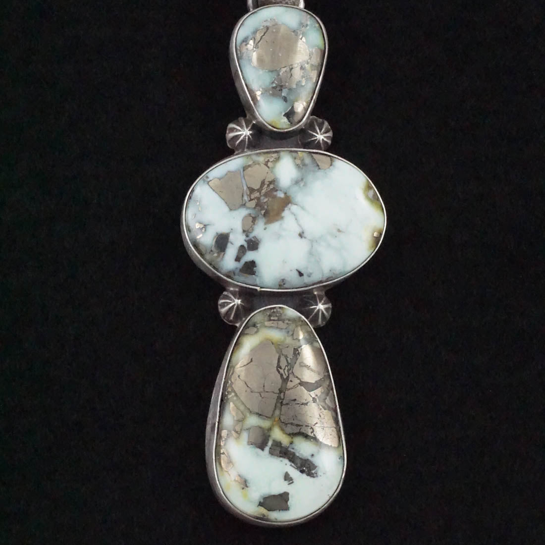 Darrin Livingston Variscite & Sterling Silver Pendant