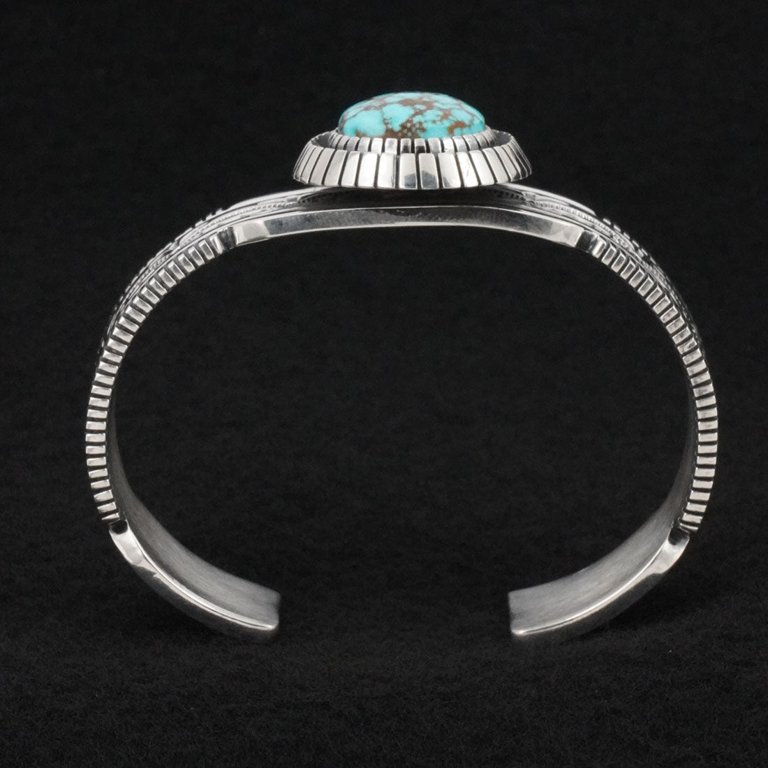 Mark Yazzie Turquoise & Sterling Silver Bracelet