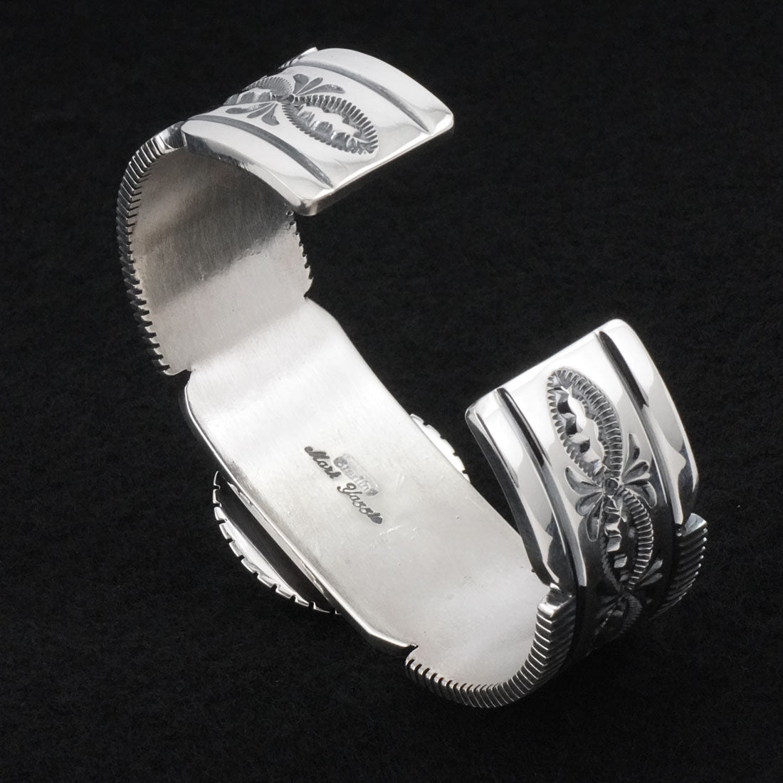 Mark Yazzie Turquoise & Sterling Silver Bracelet