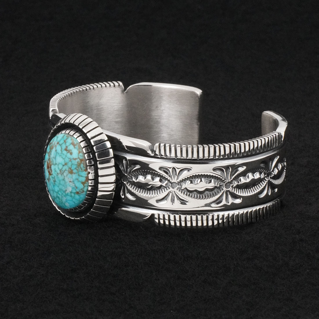Mark Yazzie Turquoise & Sterling Silver Bracelet