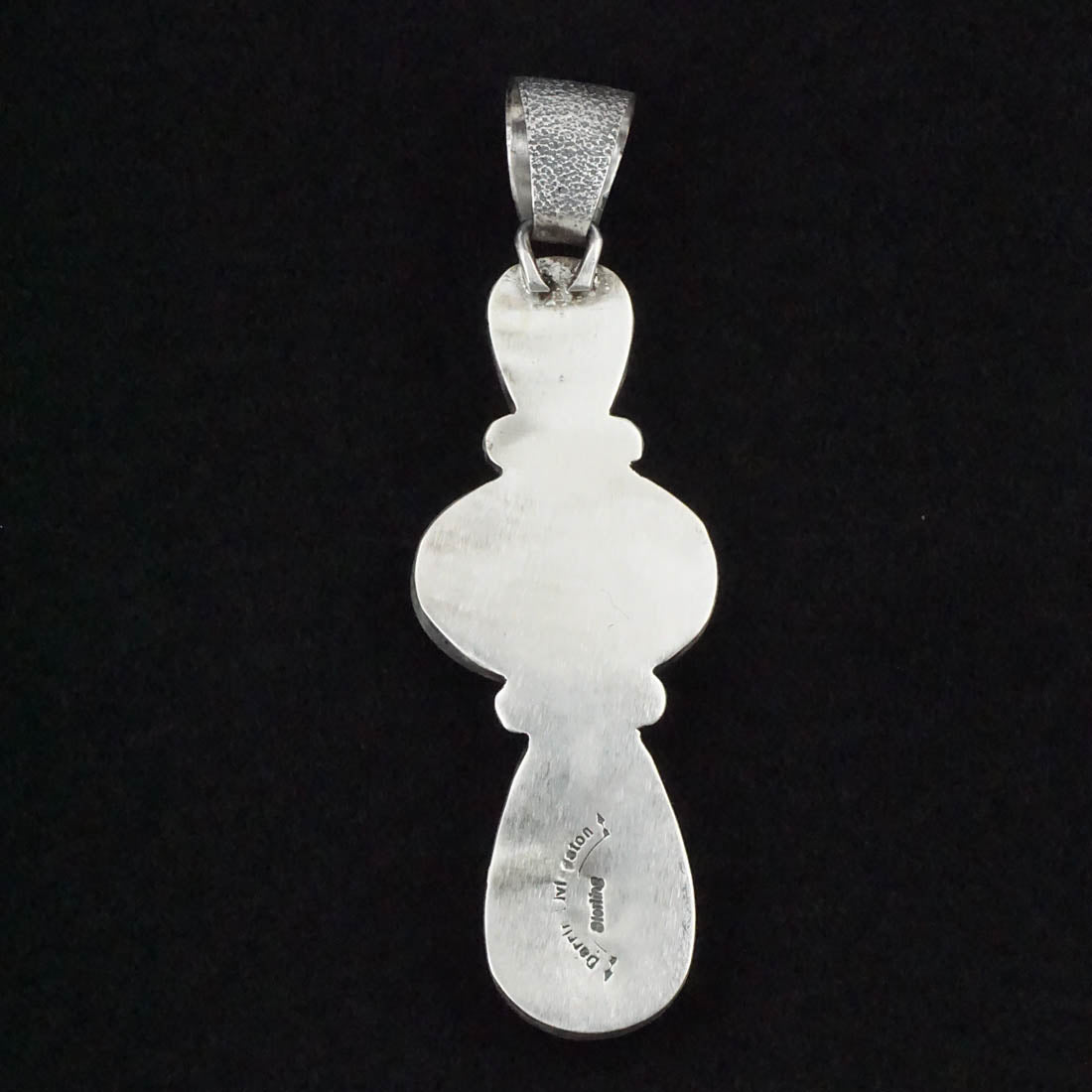 Darrin Livingston Variscite & Sterling Silver Pendant