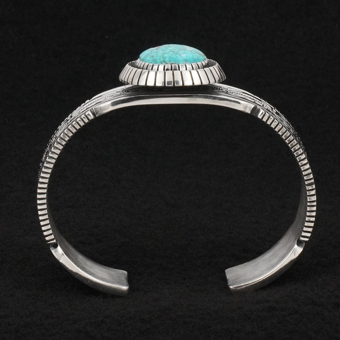 Mark Yazzie Turquoise & Sterling Silver Bracelet