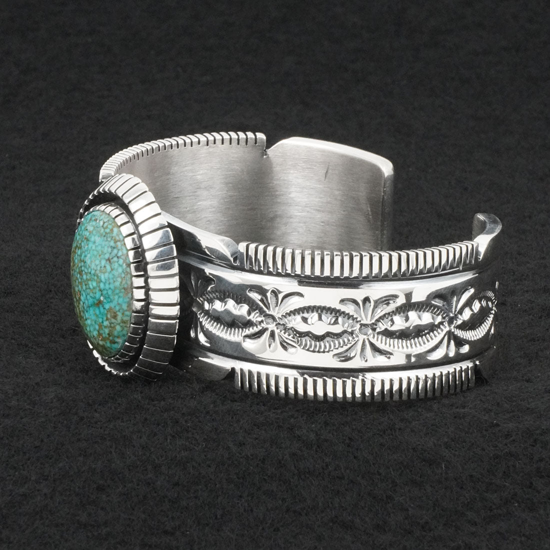 Mark Yazzie Turquoise & Sterling Silver Bracelet