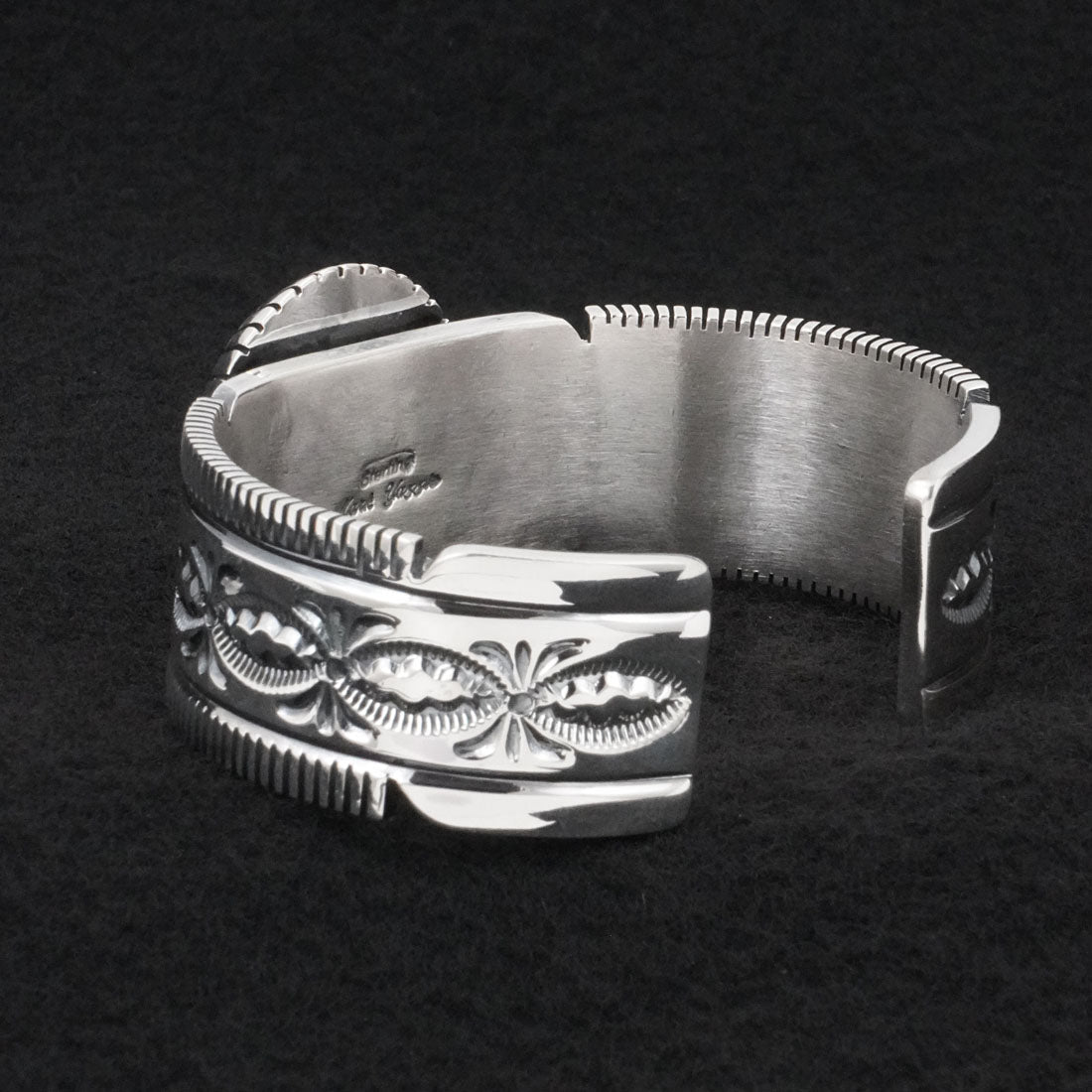 Mark Yazzie Turquoise & Sterling Silver Bracelet