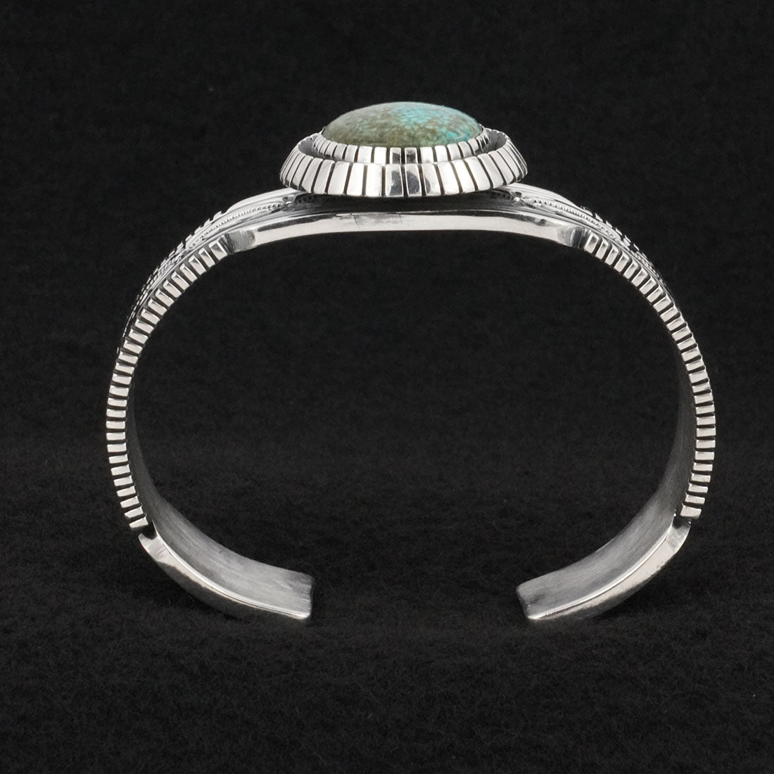Mark Yazzie Turquoise & Sterling Silver Bracelet