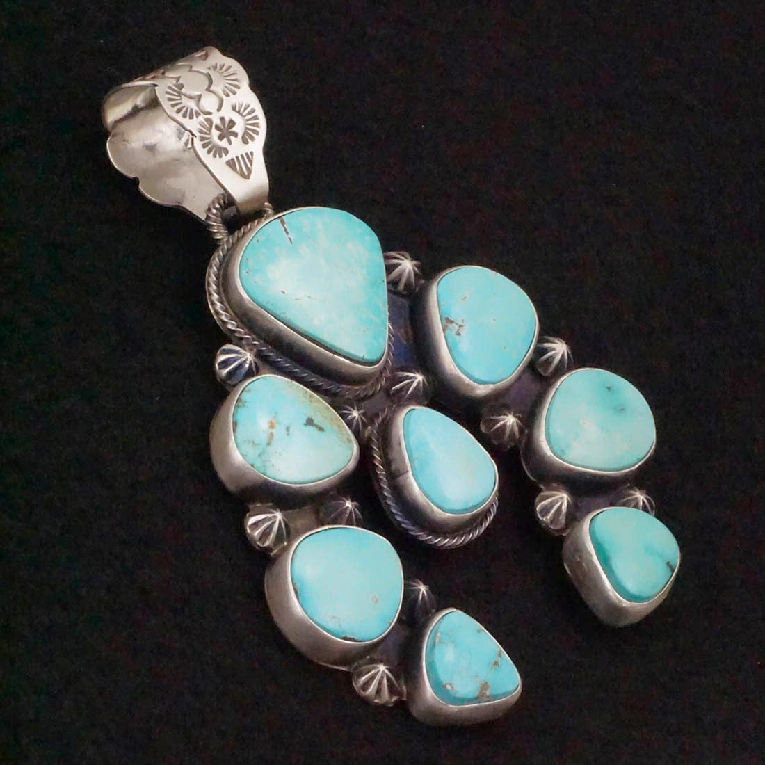 Darrin Livingston Turquoise & Sterling Silver Pendant