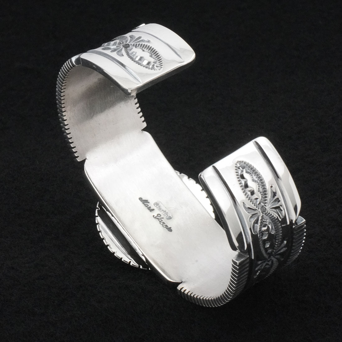 Mark Yazzie Turquoise & Sterling Silver Bracelet
