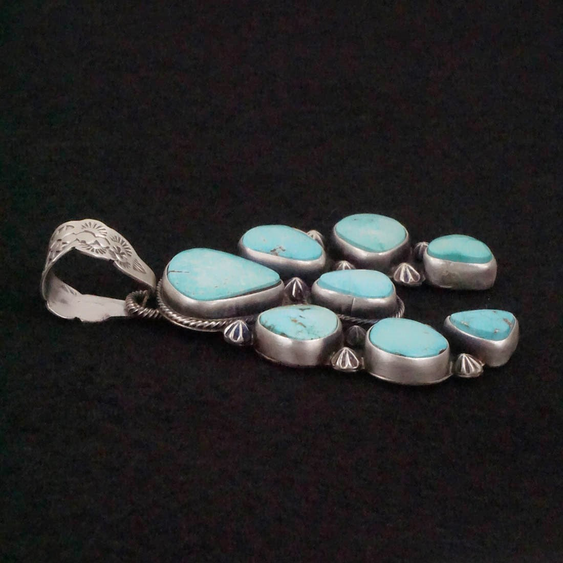 Darrin Livingston Turquoise & Sterling Silver Pendant