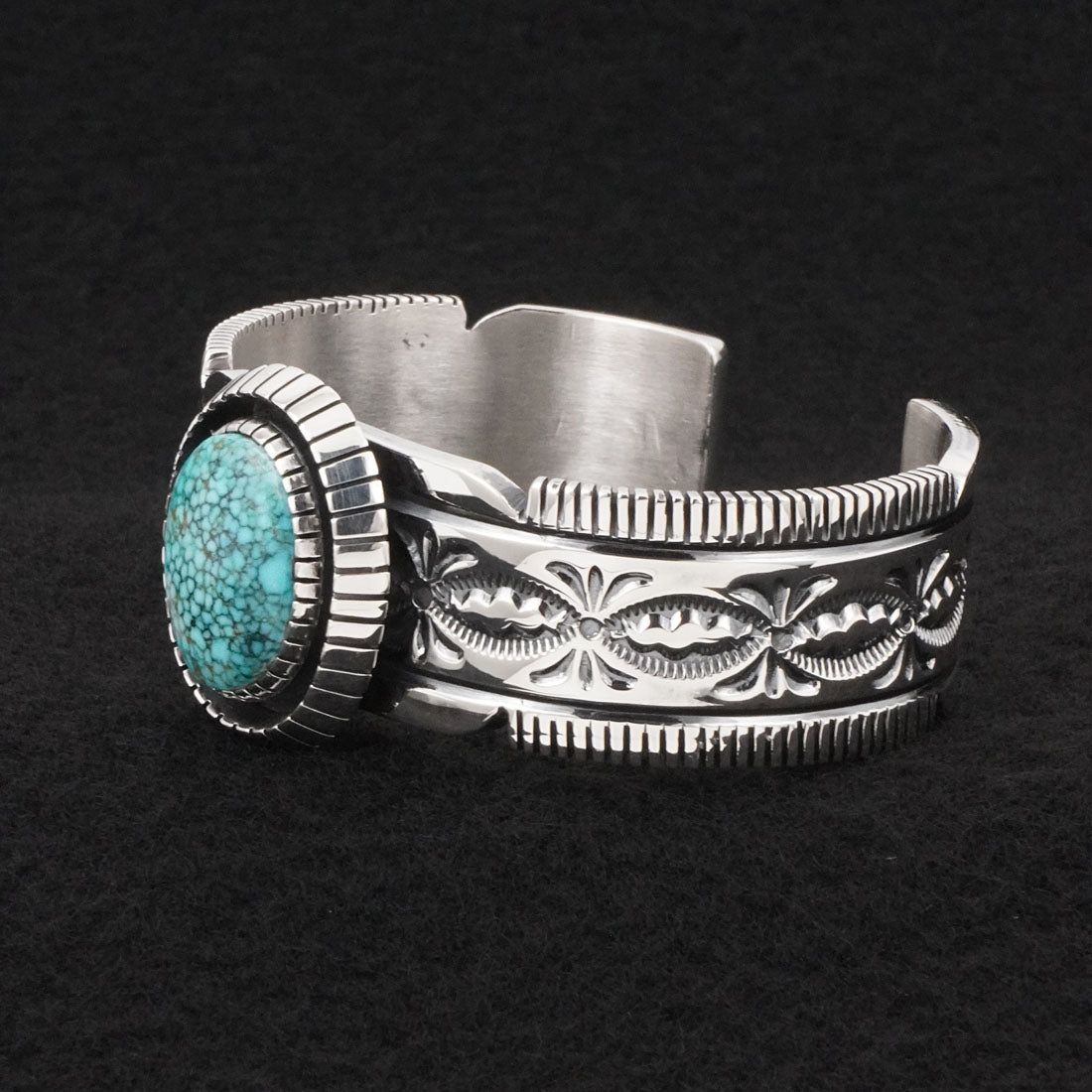 Mark Yazzie Turquoise & Sterling Silver Bracelet