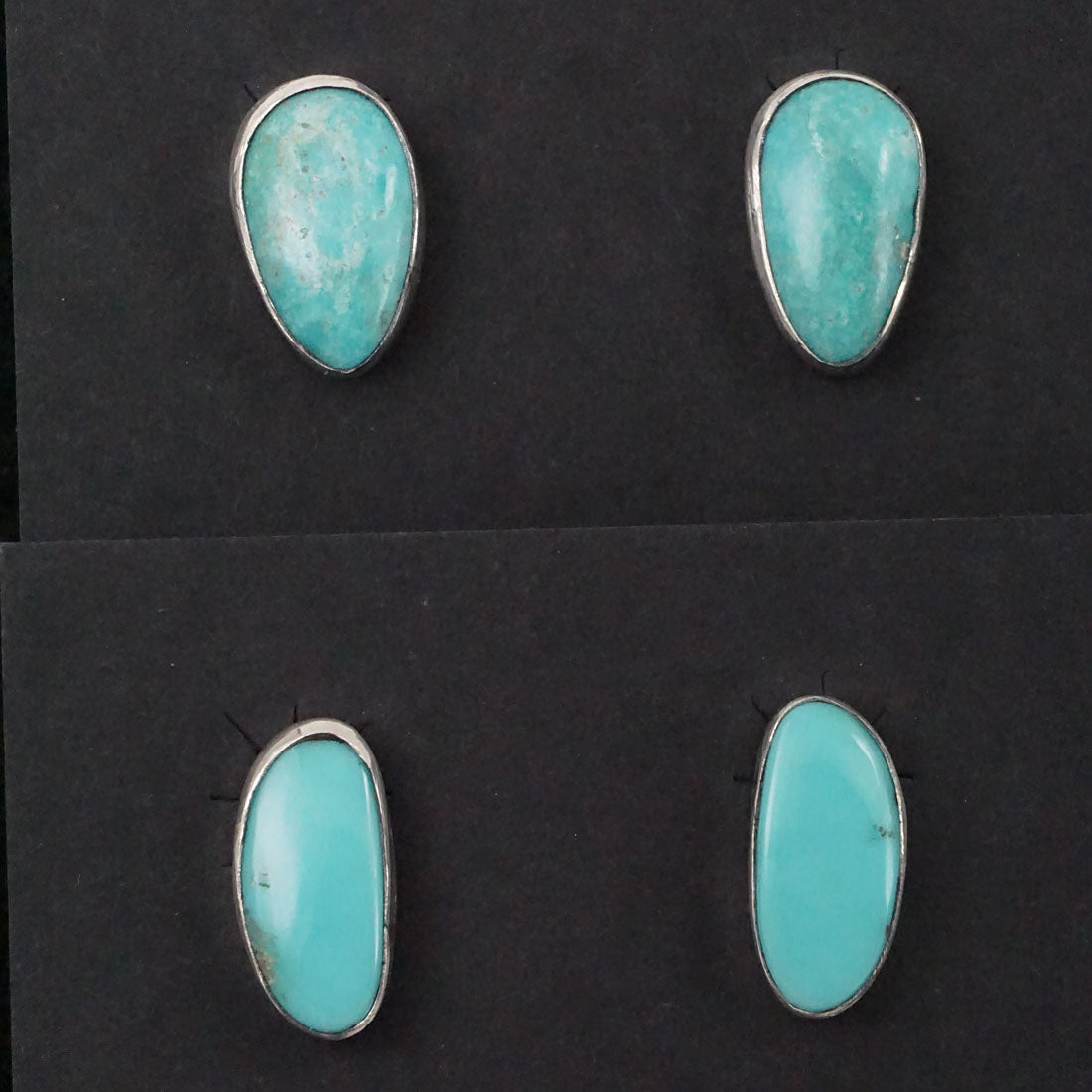 Marco Begaye Turquoise & Sterling Silver Earrings