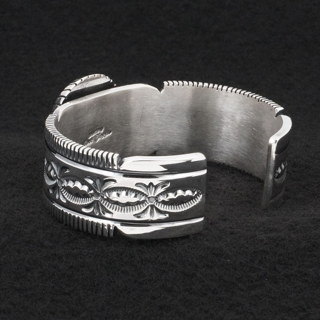 Mark Yazzie Turquoise & Sterling Silver Bracelet