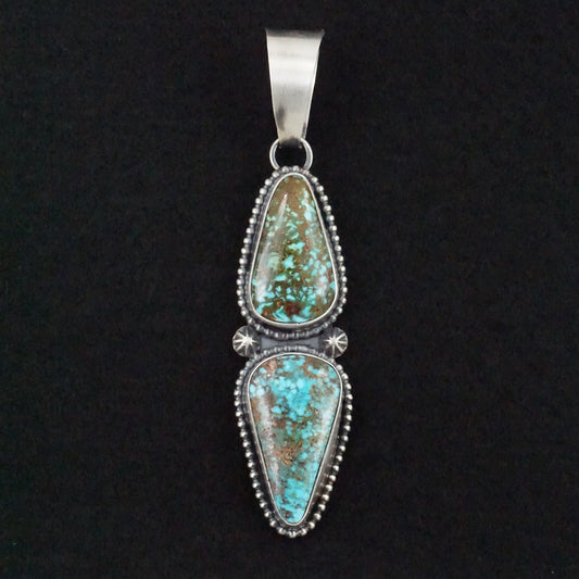 Randy Billy Turquoise & Sterling Silver Pendant