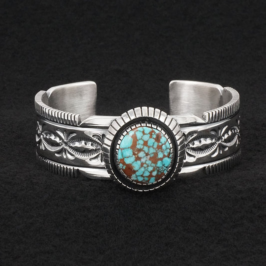 Mark Yazzie Turquoise & Sterling Silver Bracelet