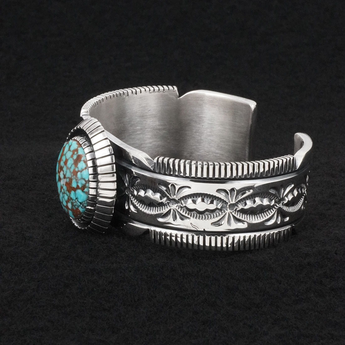 Mark Yazzie Turquoise & Sterling Silver Bracelet