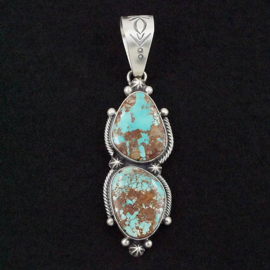 Darrin Livingston Turquoise & Sterling Silver Pendant