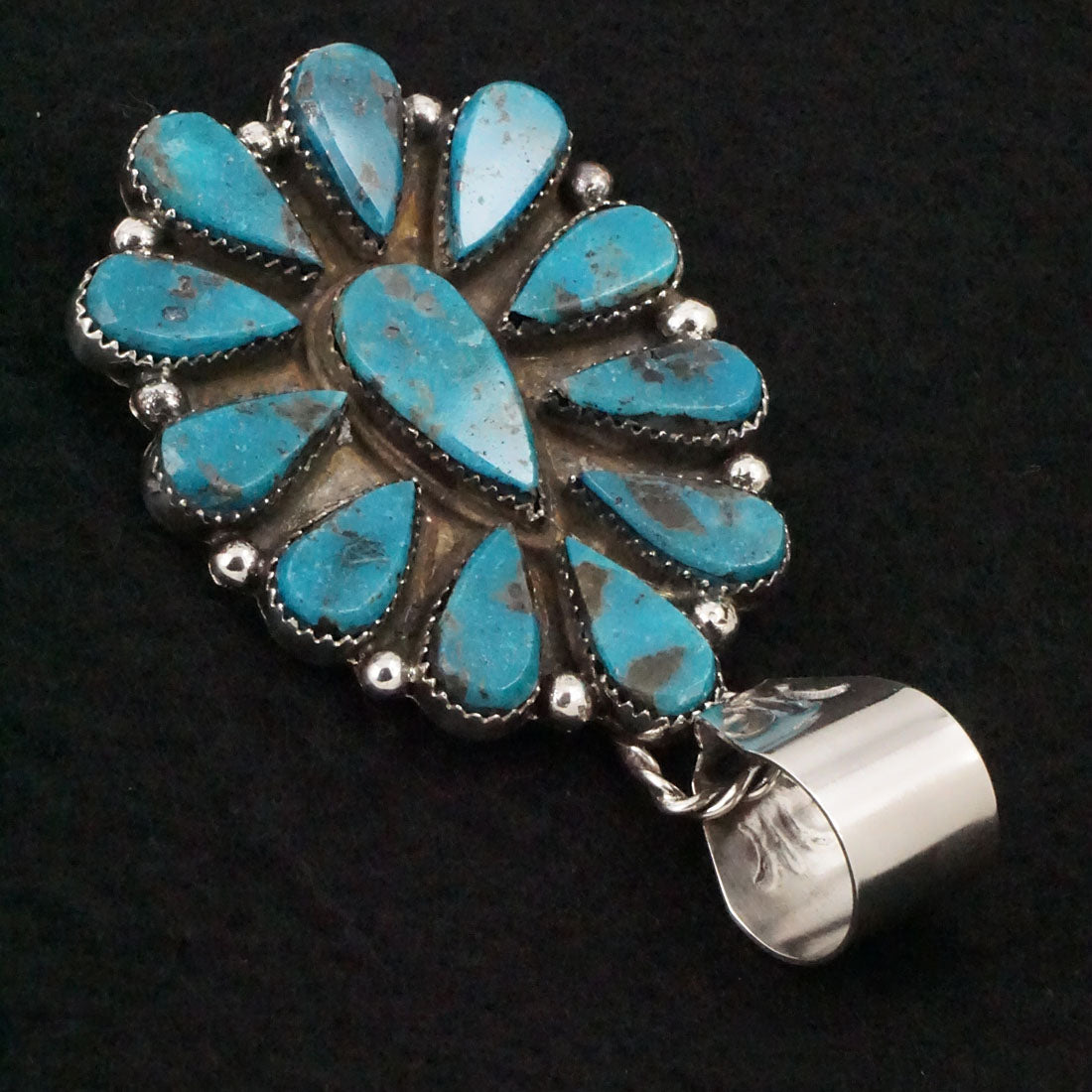 Selina Warner Turquoise & Sterling Silver Pendant