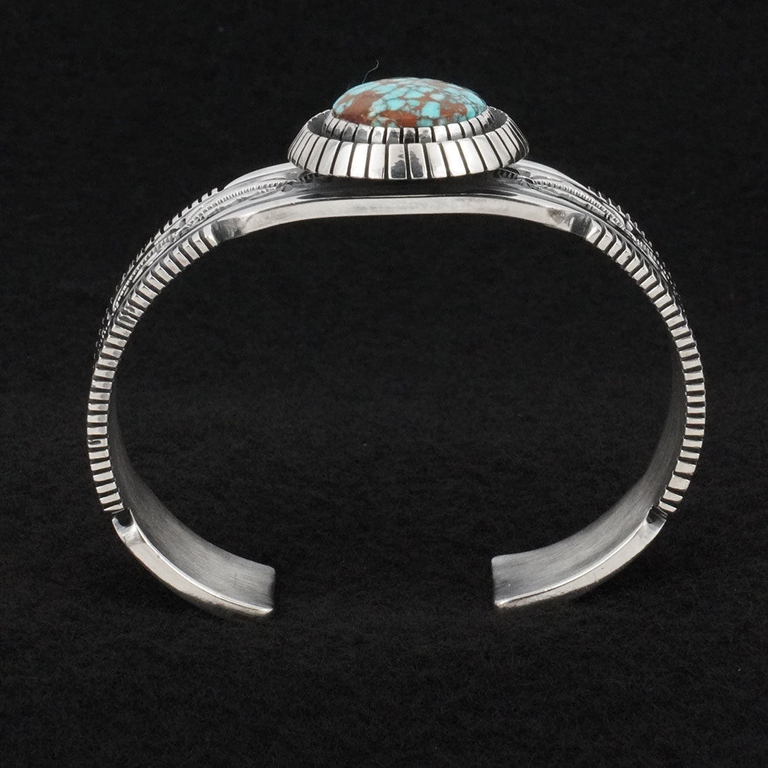 Mark Yazzie Turquoise & Sterling Silver Bracelet