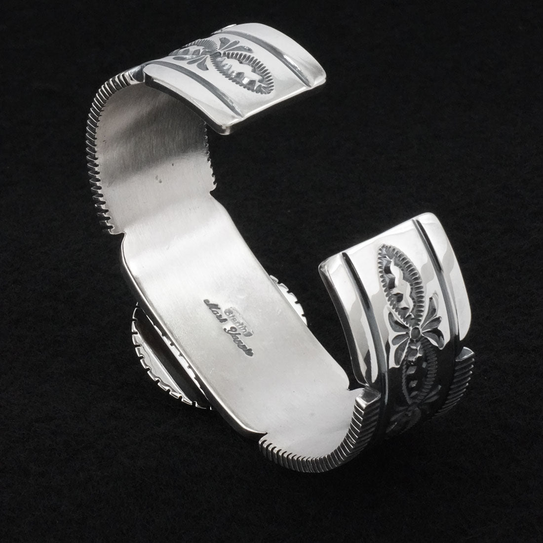 Mark Yazzie Turquoise & Sterling Silver Bracelet