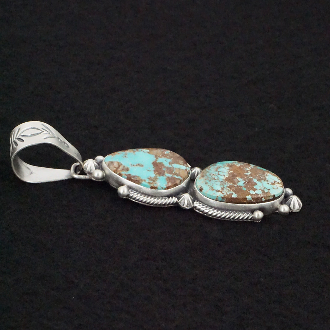 Darrin Livingston Turquoise & Sterling Silver Pendant