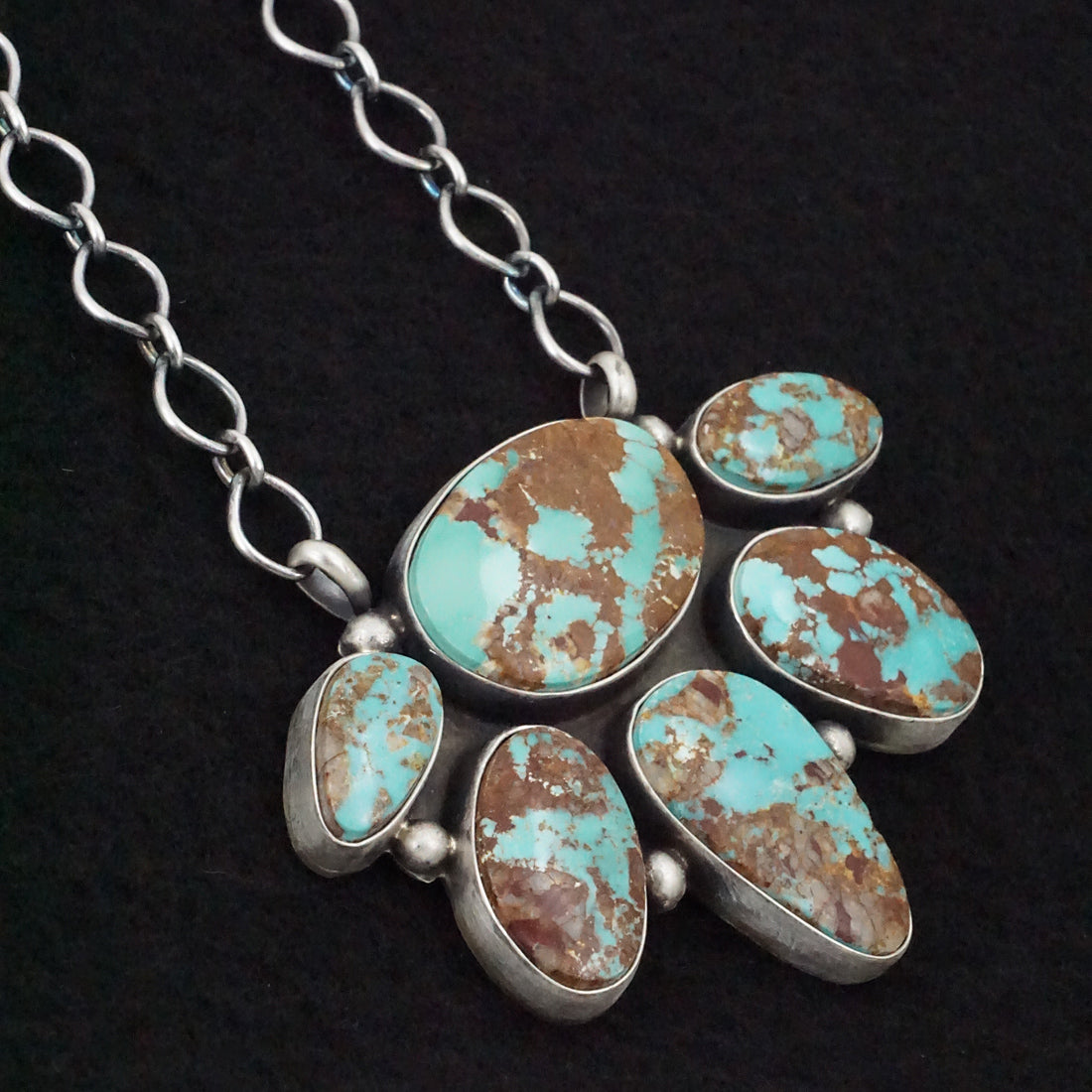 Darrin Livingston Turquoise & Sterling Silver Necklace