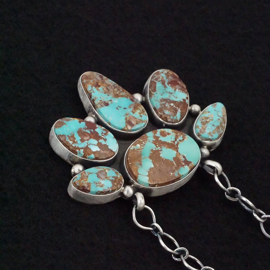 Darrin Livingston Turquoise & Sterling Silver Necklace