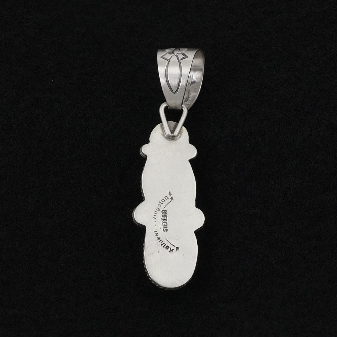 Kathleen Livingston Turquoise & Sterling Silver Pendant