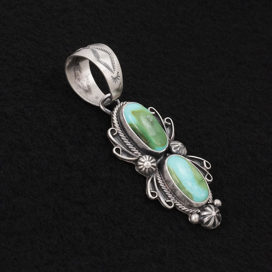Kathleen Livingston Turquoise & Sterling Silver Pendant