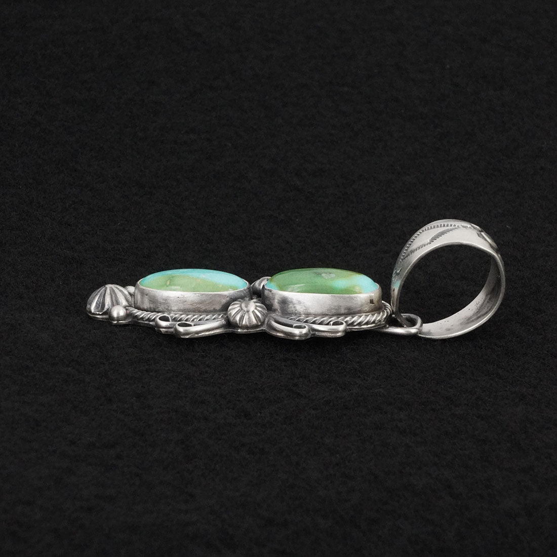 Kathleen Livingston Turquoise & Sterling Silver Pendant