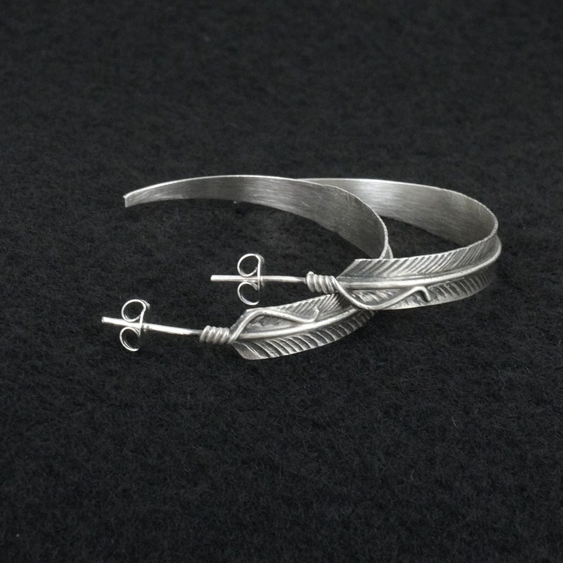 Chris Charley Sterling Silver Earrings