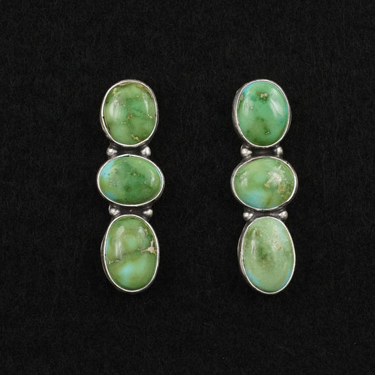 Randy Billy Turquoise & Sterling Silver Earrings