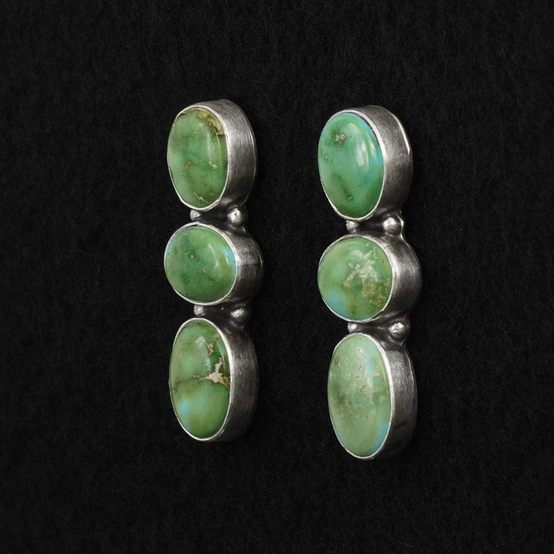 Randy Billy Turquoise & Sterling Silver Earrings