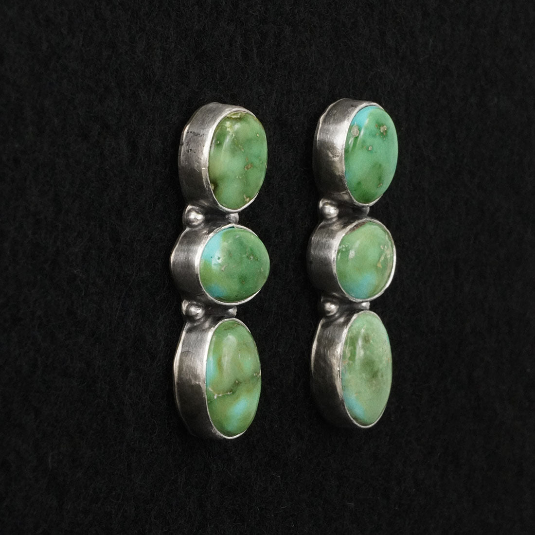 Randy Billy Turquoise & Sterling Silver Earrings