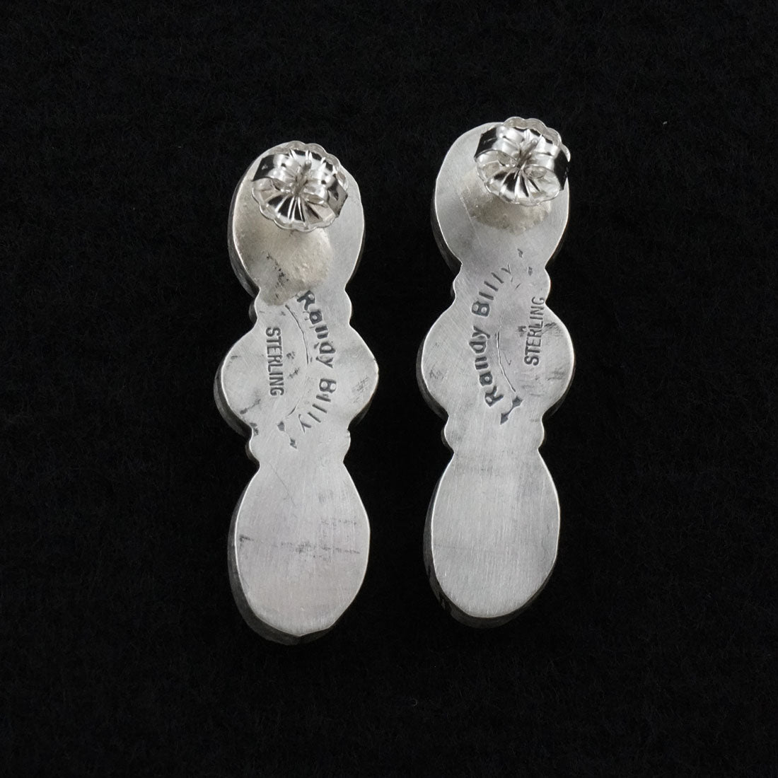 Randy Billy Turquoise & Sterling Silver Earrings