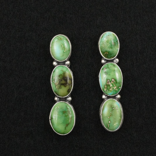 Randy Billy Turquoise & Sterling Silver Earrings