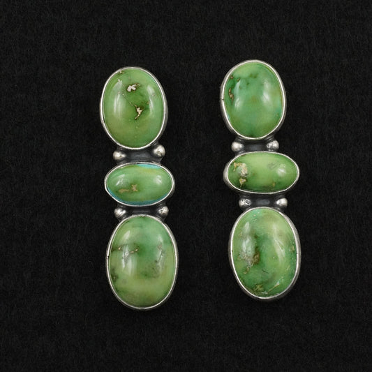 Randy Billy Turquoise & Sterling Silver Earrings