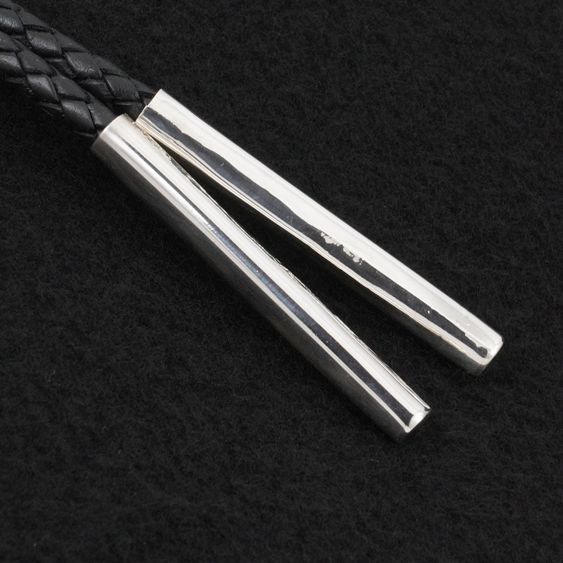 April Unkestine Multi-Stone & Sterling Silver Bolo Tie