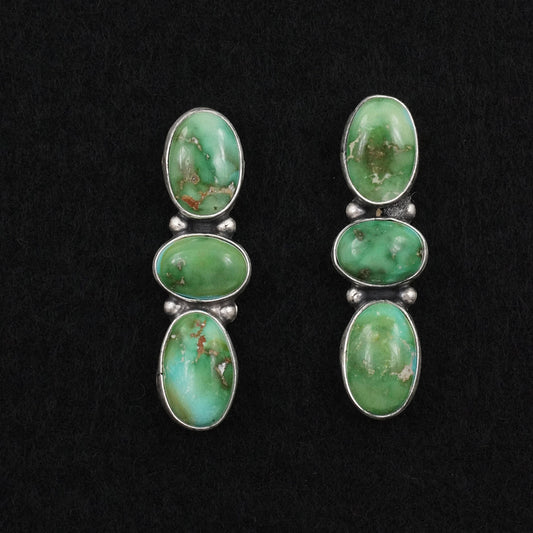 Randy Billy Turquoise & Sterling Silver Earrings