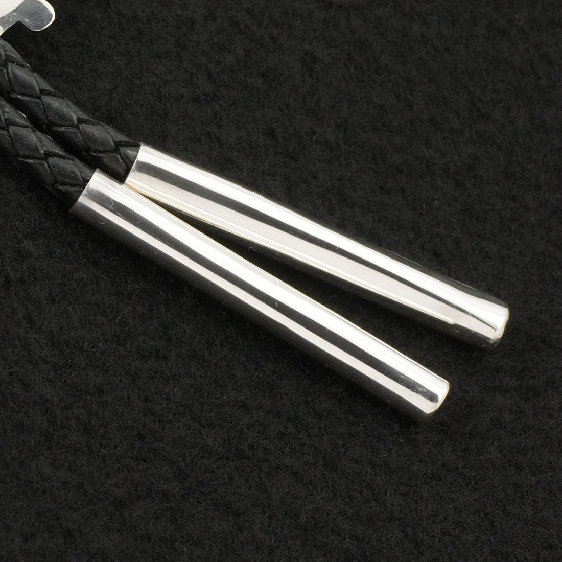 April Unkestine Multi-Stone & Sterling Silver Bolo Tie